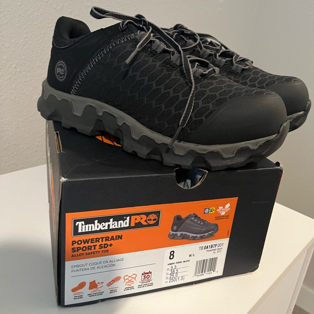 WOMEN'S TIMBERLAND PRO® POWERTRAIN SPORT SD+ ALLOY TOE WORK SNEAKER